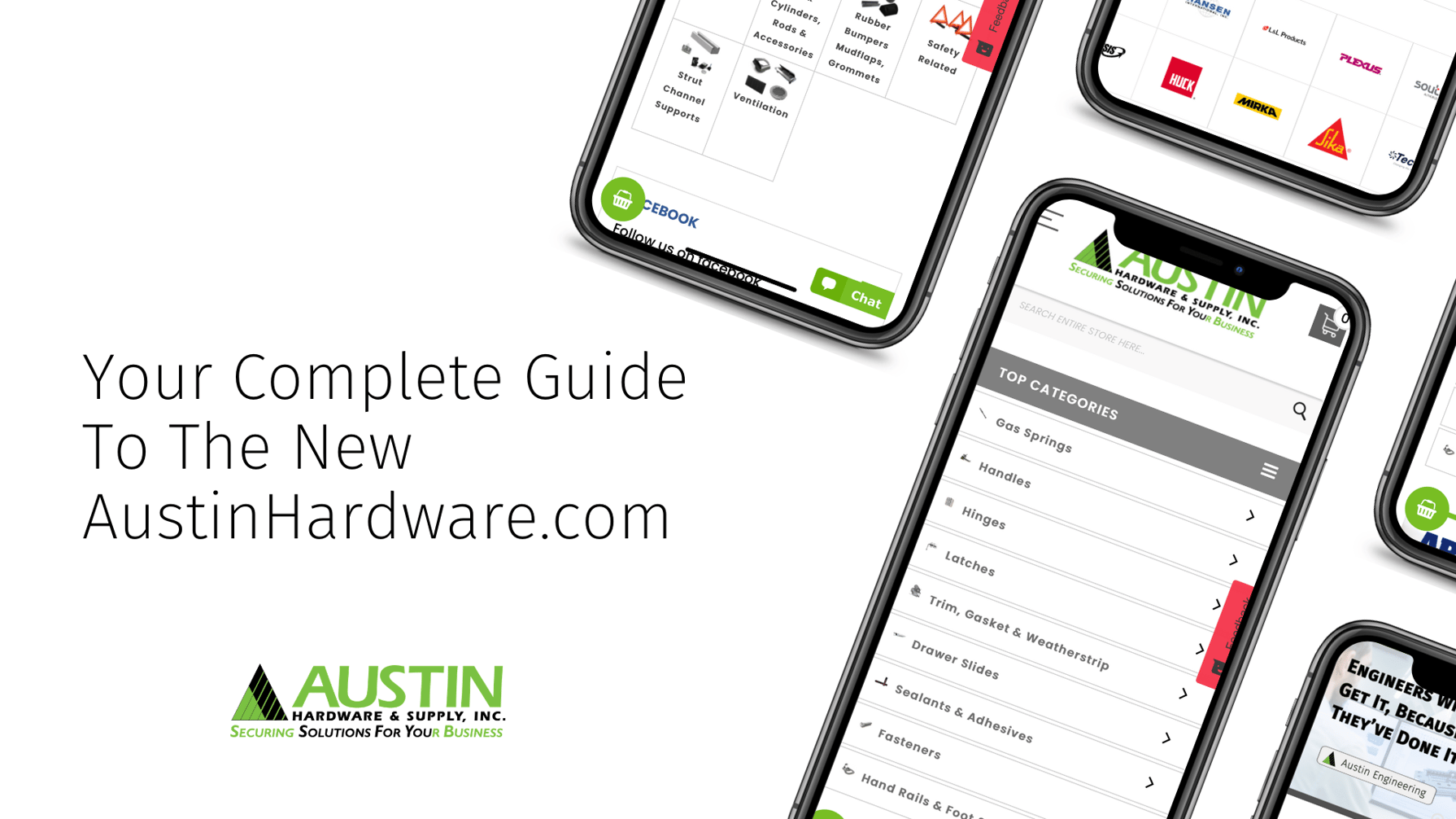 Your Complete Guide to the New Austin Hardware® Website.